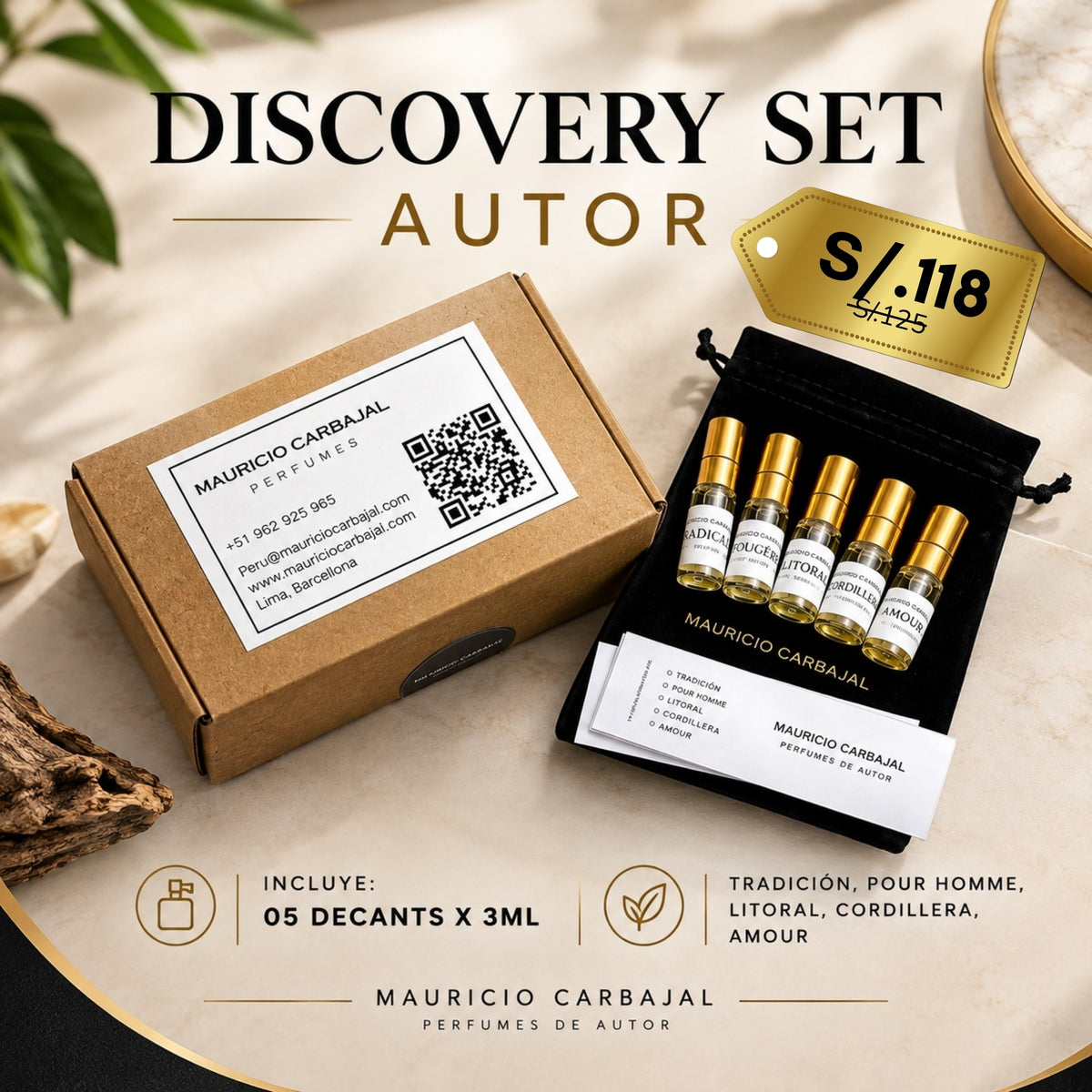 Discovery set autor 3ml